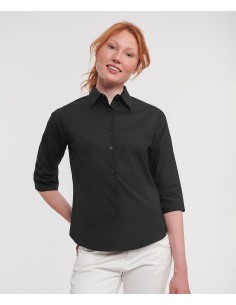 R-R-946F-0-Ladies L/S Easy Care Fitted Shirt 2